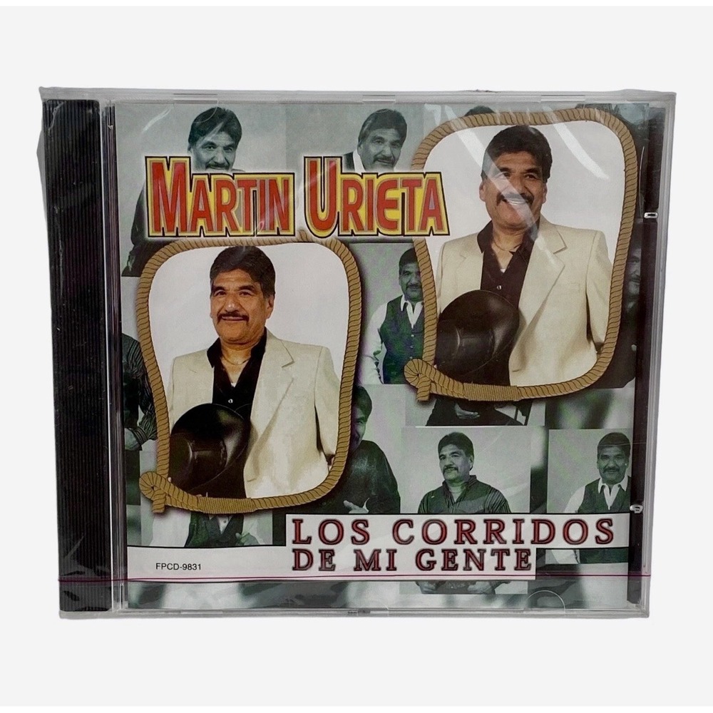 Martín Urieta; Los Corridos de Mi Gente (CD, 2001, Fonovisa) Latin New Sealed